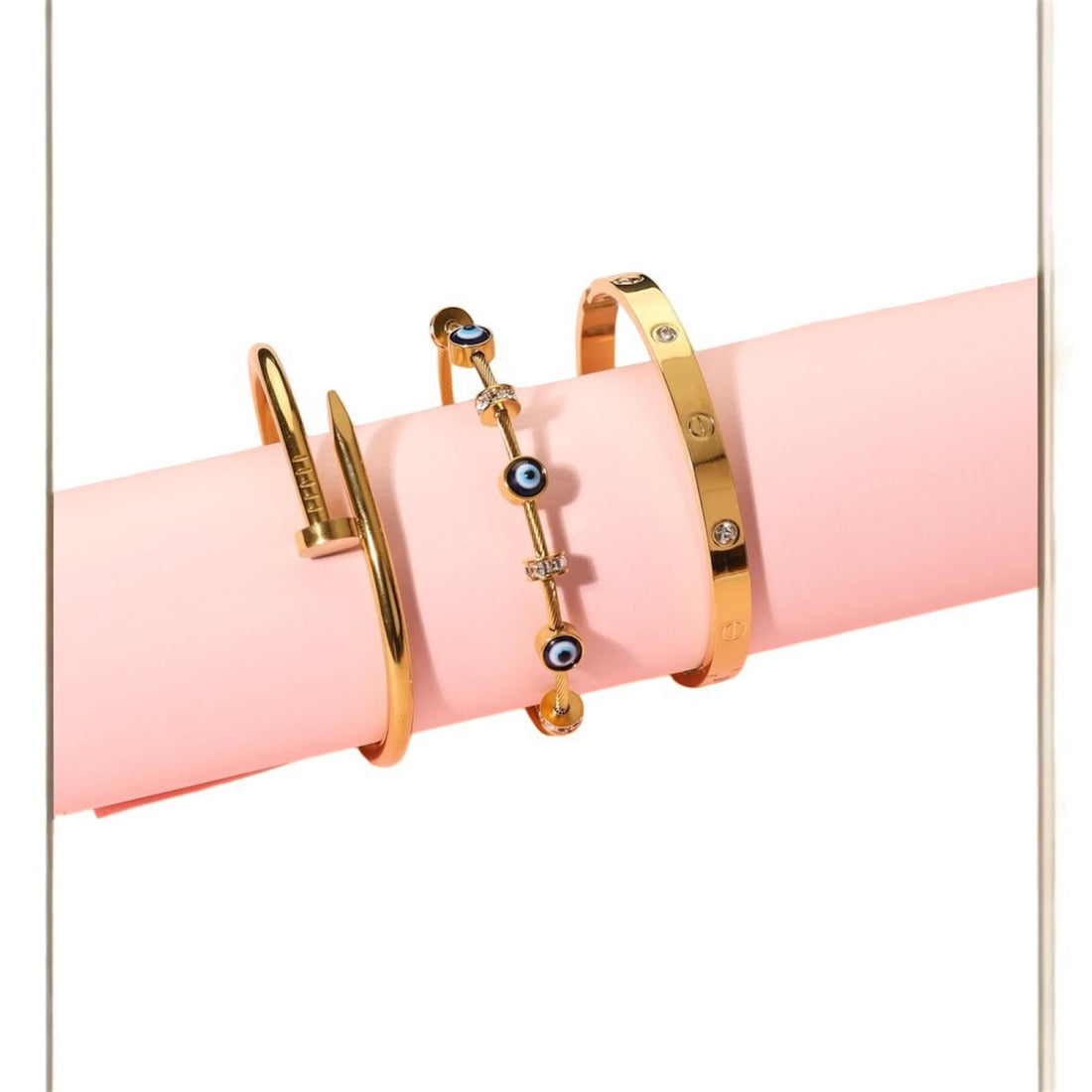 Anti-Tarnish Trio Bracelet Set