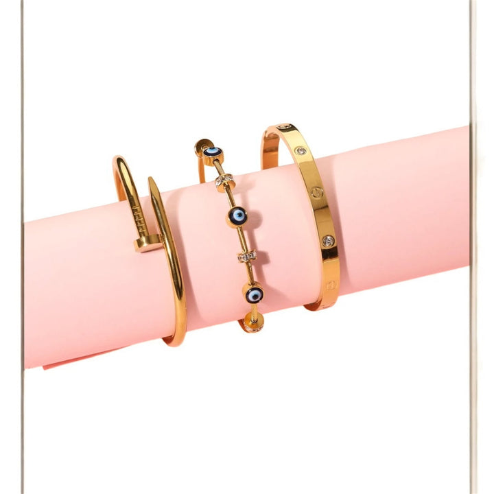 Anti-Tarnish Trio Bracelet Set