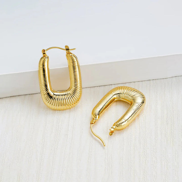 Golden Arc Hoops