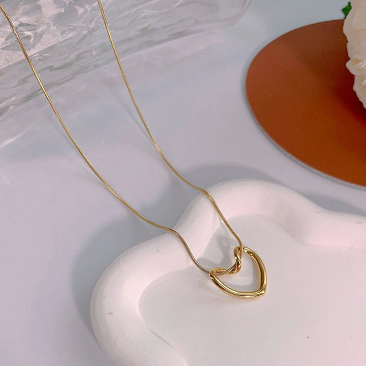 Anti-Tarnish Heart Necklace