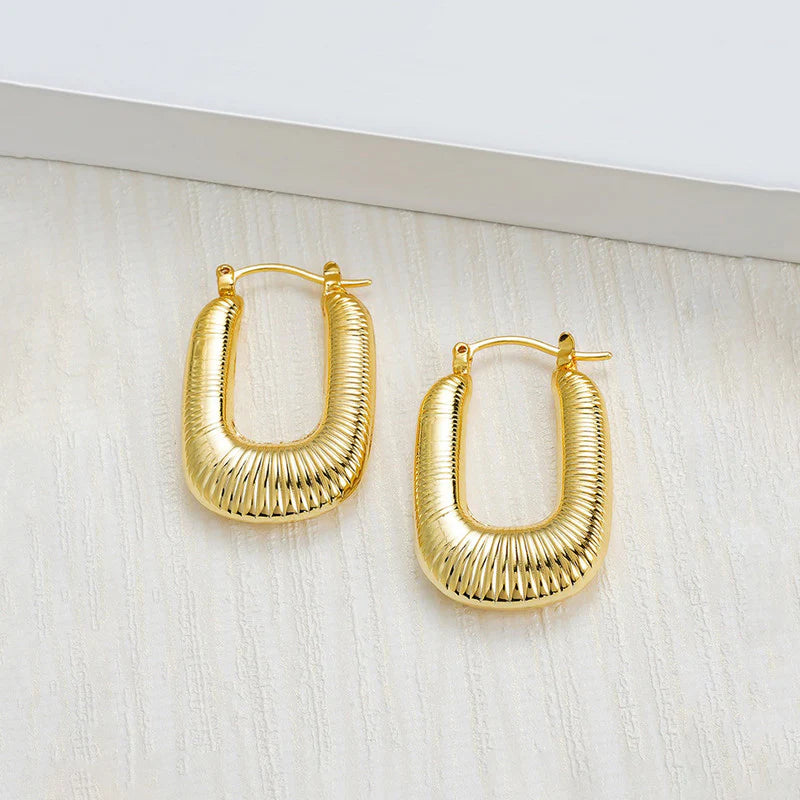 Golden Arc Hoops