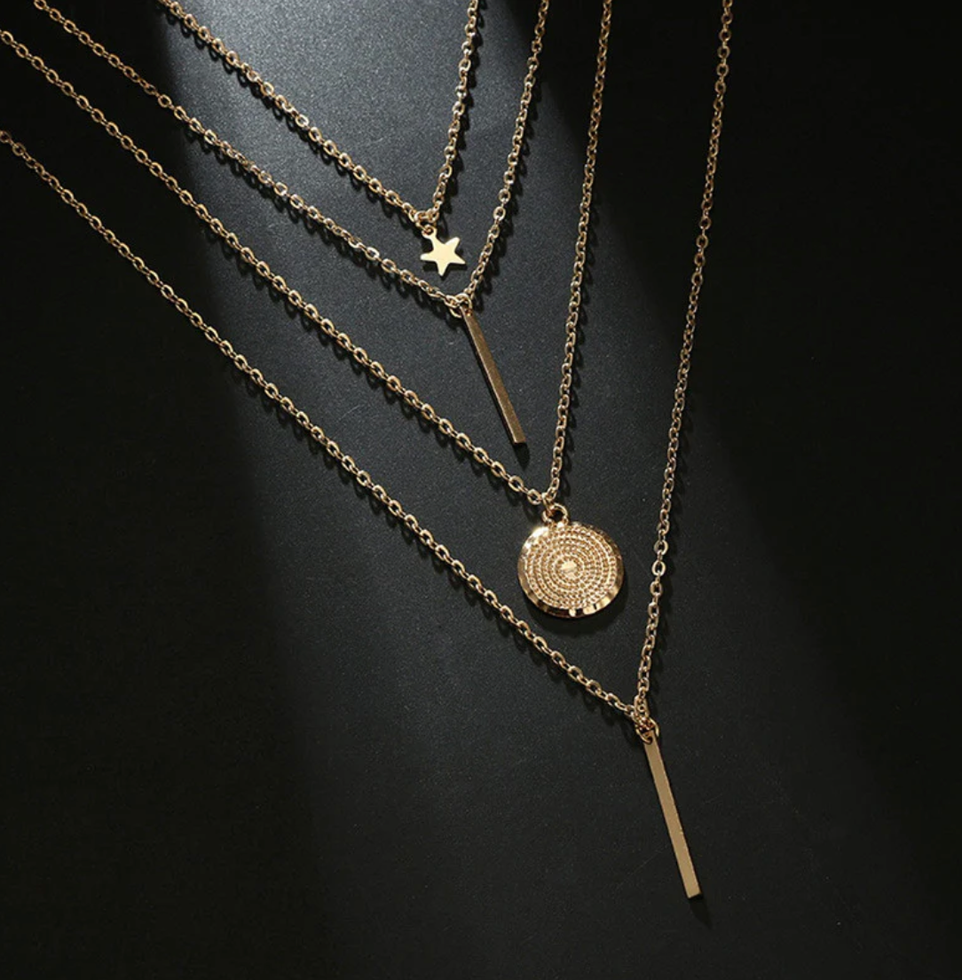 DE AUTUMN LAYER NECKLACE