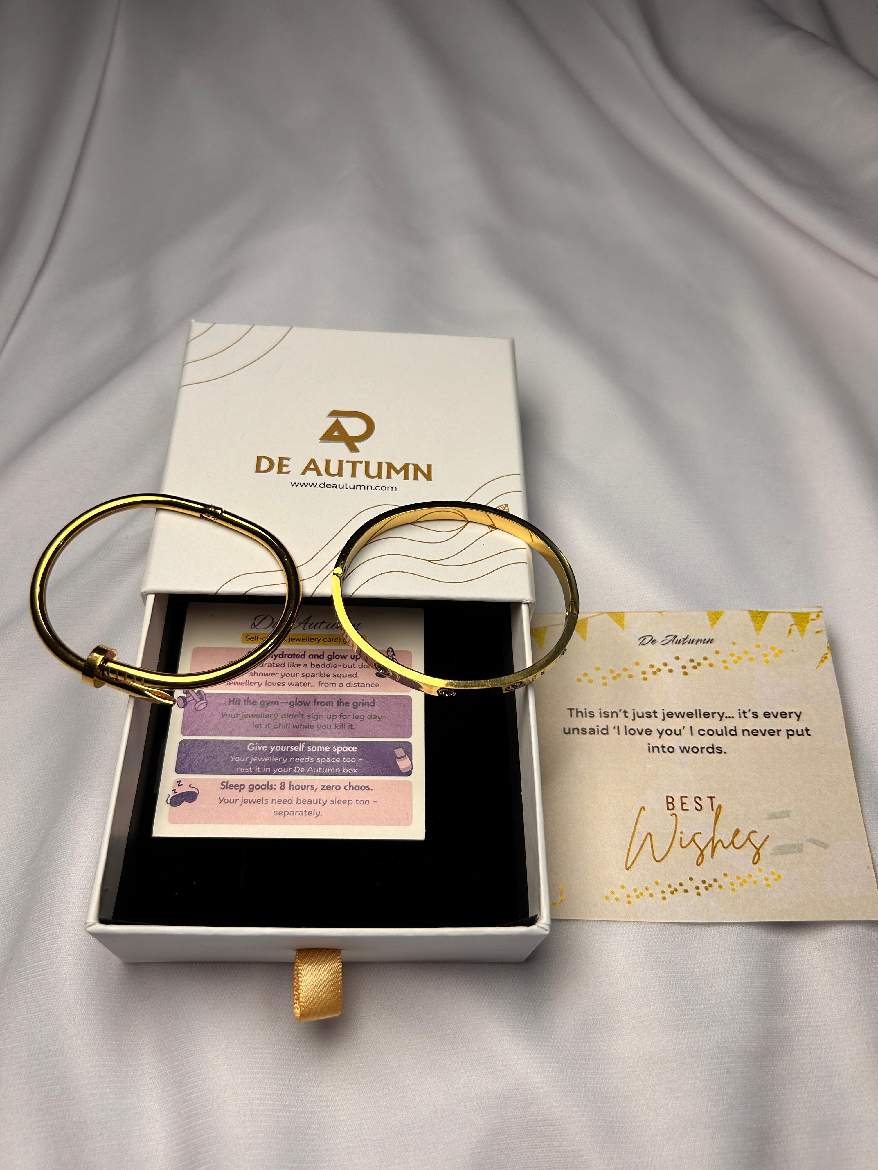 Duogloss Anti Tarnish Bracelet Set
