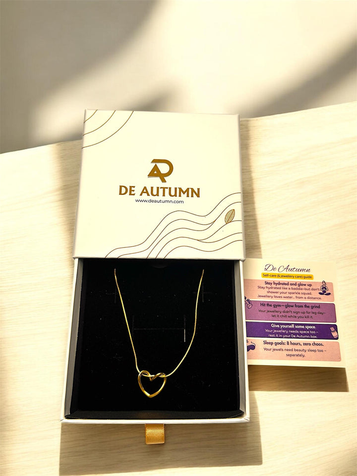 Anti-Tarnish Heart Necklace