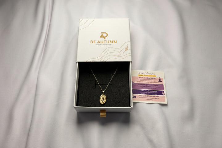 Anti-Tarnish Rose Theme Necklace